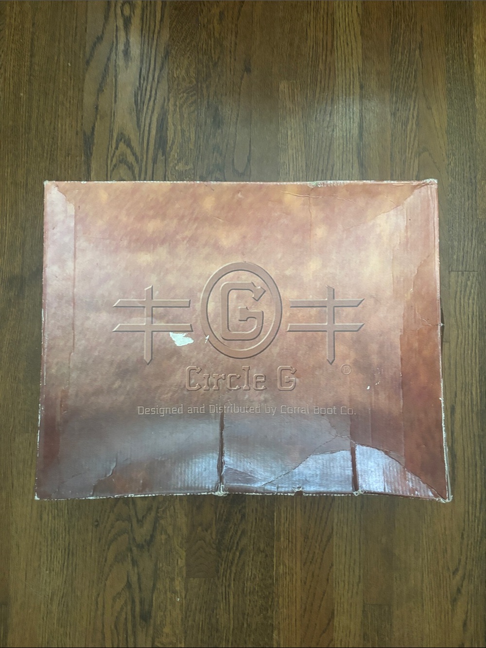 Circle G Copper Brown Western Boots